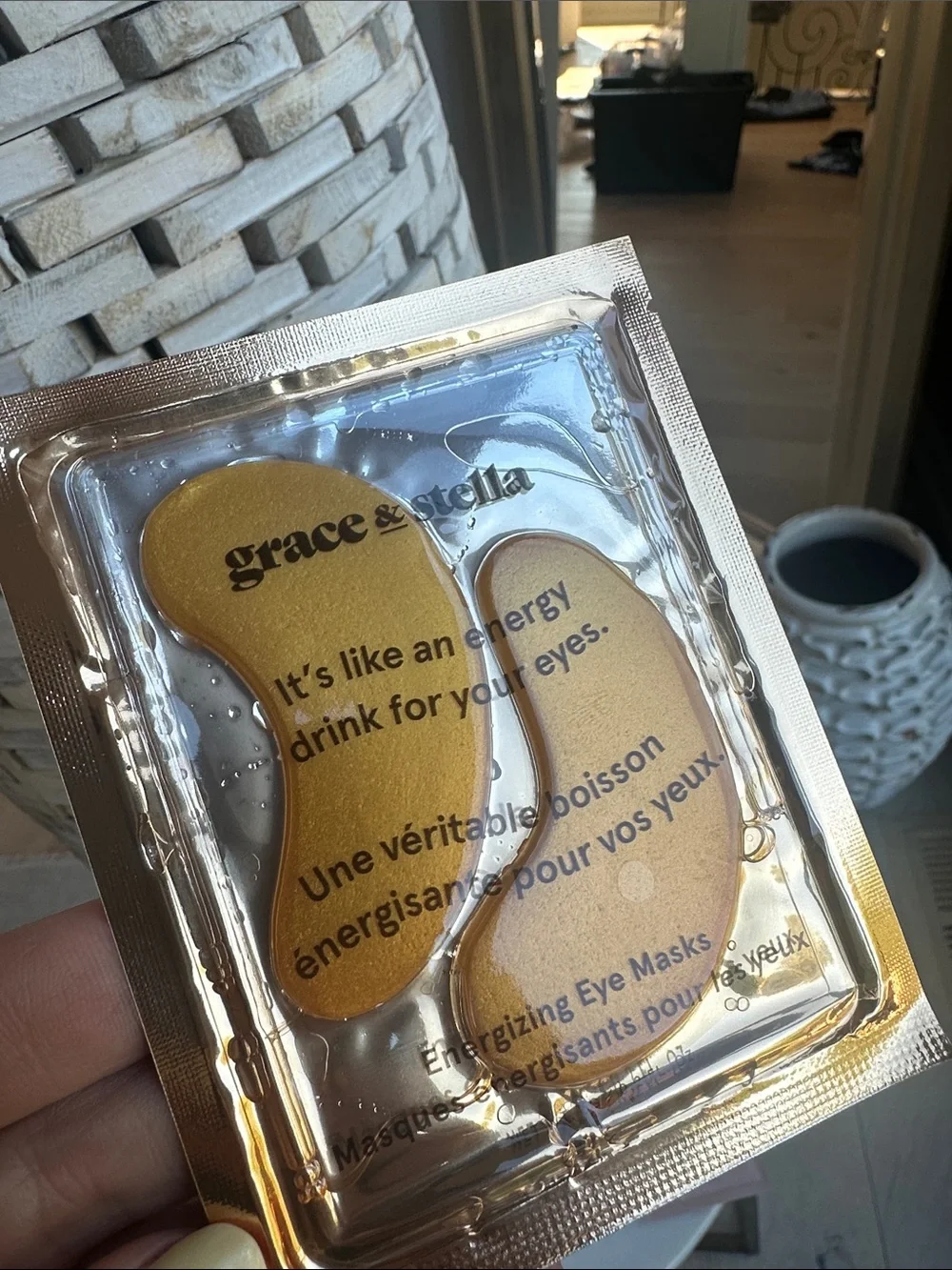 grace & stella Eye Gel Patch Trio — Pink, Blue, Gold